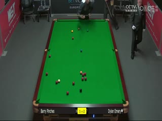 斯诺克 巴里·平奇斯2-5迪伦·埃默里 20230729海报