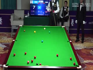 斯诺克 贺国强2-4吴宜泽 20230520海报
