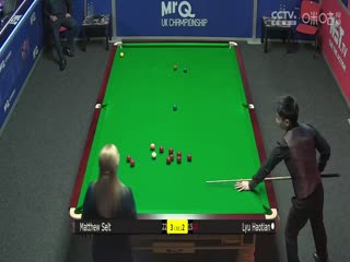 2023斯诺克英锦赛资格赛晋级轮 吕昊天3-6马修·塞尔特 20231122（李照）海报