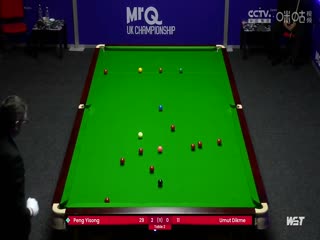 斯诺克 彭奕淞6-0乌穆特·迪克梅 20231118（李照）海报