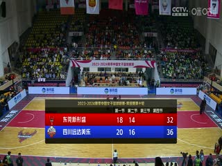 WCBA常规赛第10轮 东莞新彤盛VS四川远达美乐 20231113(盛云飞)海报