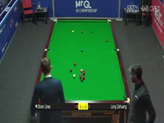 2023斯诺克英锦赛资格赛 奥利弗·莱恩斯6-3龙泽煌 20231120海报