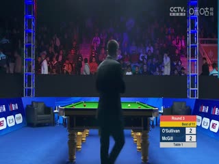 斯诺克天津国锦赛16进8 罗尼·奥沙利文6-2安东尼·麦克吉尔 20231108海报