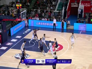 CBA常规赛第9轮 广州龙狮VS青岛国信水产 20231113海报