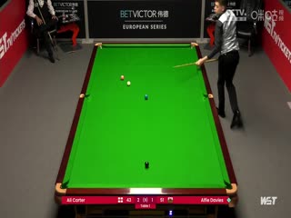 斯诺克 阿里·卡特5-2阿尔菲·戴维斯 20230728海报