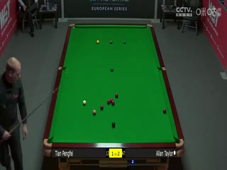 斯诺克 艾伦·泰勒5-2田鹏飞 20230727海报