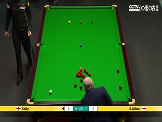 斯诺克 加里·威尔逊7-13马克·塞尔比 20230424（第三阶段）（台球最TOP）海报