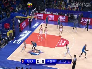 CBA常规赛第10轮四川金强VS九台农商银行20231115（原声）海报