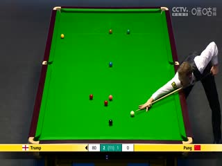 2023斯诺克英锦赛第一轮 贾德·特鲁姆普6-1庞俊旭 20231127海报