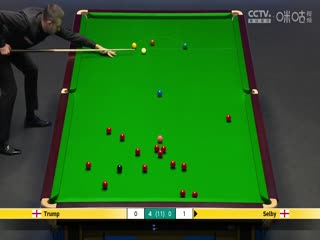 2023斯诺克英锦赛四分之一决赛 贾德·特鲁姆普6-3马克·塞尔比 20231201海报