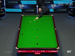 2023斯诺克苏格兰公开赛 周跃龙5-4斯图尔特·宾汉姆 20231215（李照）海报