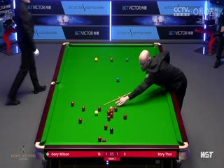 2023斯诺克苏格兰公开赛 加里·威尔逊4-1涂振龙 20231214海报