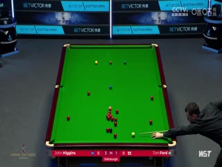 2023斯诺克苏格兰公开赛 约翰·希金斯5-3汤姆·福德 20231215海报