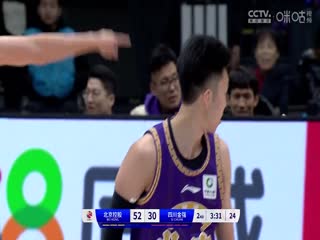 CBA常规赛第17轮 北京控股VS四川金强 20231215（周赫）海报