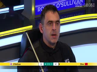 2023斯诺克英锦赛四分之一决赛 罗尼·奥沙利文6-5周跃龙 20231201（李照）海报