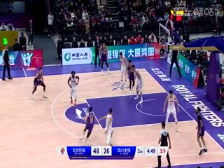 CBA常规赛第17轮 北京控股VS四川金强 20231215（原声）海报