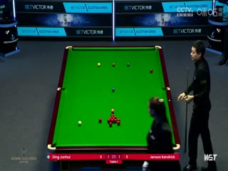 2023斯诺克苏格兰公开赛 简森·肯德里克1-4丁俊晖 20231212海报