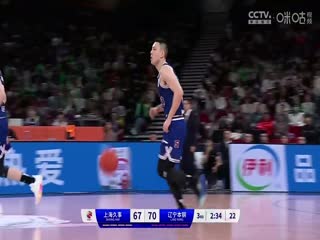 CBA常规赛第18轮 上海久事VS辽宁本钢 20231218（徐静雨）海报