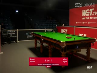 2023斯诺克德国大师资格赛 罗伯特·米尔金斯5-4艾伦·泰勒 20231219海报