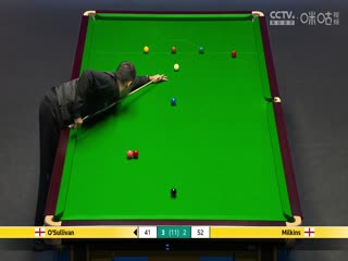 2023斯诺克英锦赛第二轮 罗尼·奥沙利文6-5罗伯特·米尔金斯 20231130海报