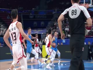 CBA常规赛第16轮 上海久事VS广州龙狮 20231213（李天宇、陈正昊）海报