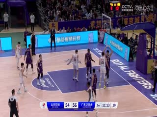 CBA常规赛第13轮 北京控股VS广东华南虎 20231206（周赫）海报