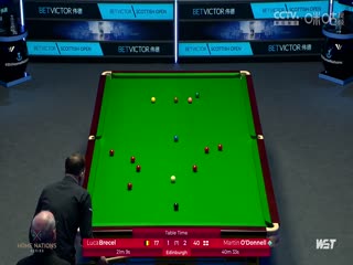 2023斯诺克苏格兰公开赛 马丁·奥唐奈4-2卢卡·布雷切尔 20231213海报