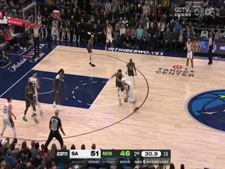 NBA常规赛 马刺VS森林狼 20231207海报