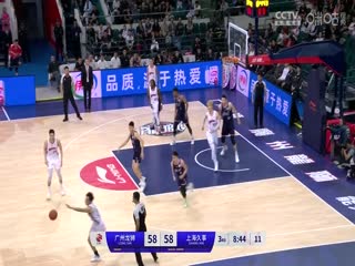 CBA常规赛第14轮 广州龙狮VS上海久事 20231208（石楷文）海报