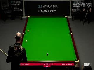 2023斯诺克德国大师赛资格赛 加里·威尔逊4-5斯科特·唐纳森 20231220海报