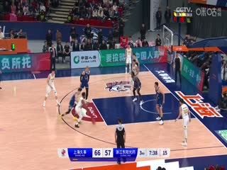 CBA常规赛第21轮 上海久事VS浙江东阳光药 20231225（郭知昊）海报