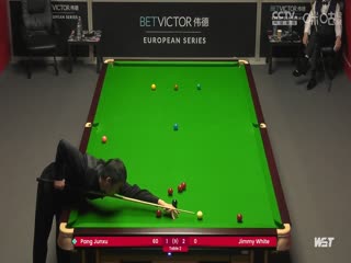 2023斯诺克德国大师赛资格赛 庞俊旭5-2吉米·怀特 20231220海报