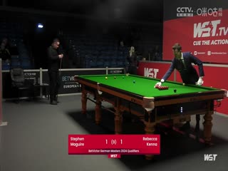 2023斯诺克德国大师资格赛 斯蒂芬·马奎尔5-1丽贝卡·肯纳 20231221海报