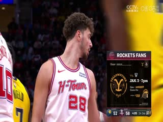 NBA常规赛 步行者VS火箭 20231227海报