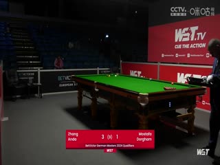 2023斯诺克德国大师赛资格赛 张安达5-3多尔格姆 20231220（李照）海报