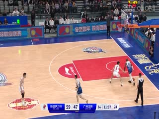 CBA常规赛第20轮 新疆伊力特VS广州龙狮 20231222（张泽欣）海报