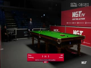 2023斯诺克德国大师资格赛 周跃龙5-4杰克·琼斯 20231221（李照）海报