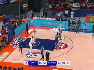 CBA常规赛第21轮 上海久事VS浙江东阳光药 20231225（张俊卿）海报