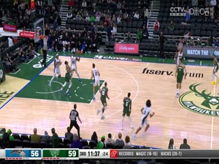 NBA常规赛 魔术VS雄鹿 20231222海报