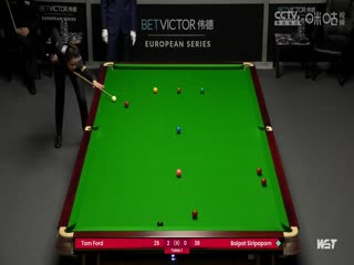 2023斯诺克德国大师资格赛 汤姆·福德5-0西里帕蓬 20231222海报