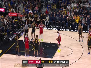 NBA常规赛 奇才VS勇士 20231223海报