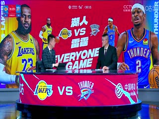 NBA常规赛 湖人VS雷霆 20231224海报