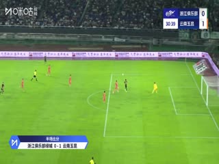 中超联赛 浙江俱乐部绿城VS云南玉昆 20250718海报