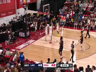 NBA夏季联赛 快船VS火箭 20250712海报