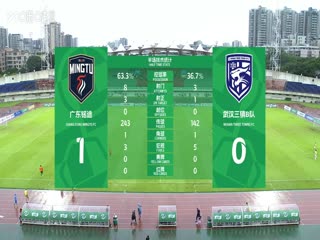 中乙联赛 广东铭途VS武汉三镇B队 20250701海报