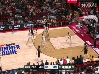 NBA夏季联赛 开拓者VS勇士 20250712海报