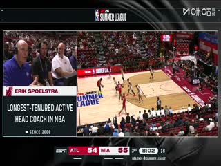 NBA夏季联赛 老鹰VS热火 20250712海报