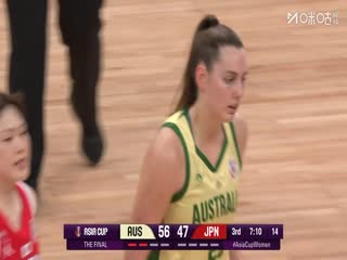 女篮亚洲杯决赛 澳大利亚VS日本 20250720海报