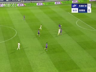 中超联赛 天津津门虎VS成都蓉城 20250718海报