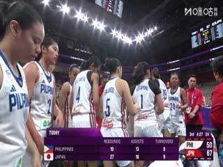 女篮亚洲杯小组赛 菲律宾VS日本 20250714海报